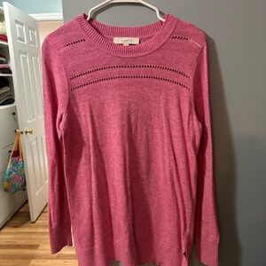 Pink Loft Sweater